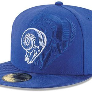 Los Angeles Rams New Era Men's Snapback Cap Hat Blue Football 7 3/4